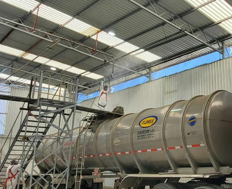 Equipo de lavado industrial especializado